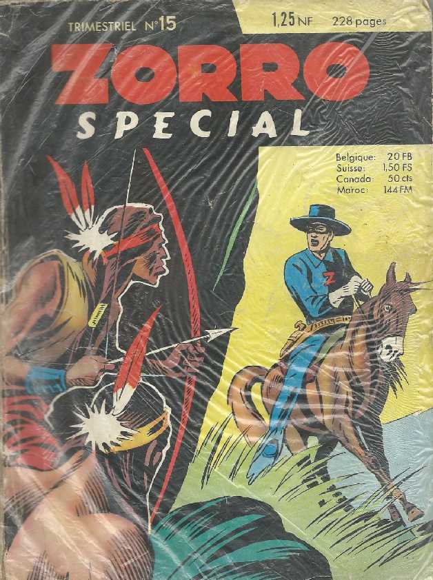 Scan de la Couverture Zorro Spcial n 15